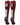 MadSportsStuff socks #21 / Small Player Id Jersey Number Socks Over the Calf Length Maroon White