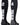 MadSportsStuff socks #24 / Medium Player Id Jersey Number Socks Over the Calf Length Black White