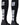 MadSportsStuff socks #28 / Medium Player Id Jersey Number Socks Over the Calf Length Black White