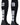 MadSportsStuff socks #29 / Small Player Id Jersey Number Socks Over the Calf Length Black White