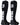 MadSportsStuff socks #30 / Large Player Id Jersey Number Socks Over the Calf Length Black White
