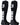 MadSportsStuff socks #33 / Large Player Id Jersey Number Socks Over the Calf Length Black White