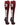 MadSportsStuff socks #33 / Large Player Id Jersey Number Socks Over the Calf Length Maroon White