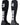 MadSportsStuff socks #34 / Large Player Id Jersey Number Socks Over the Calf Length Black White