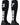 MadSportsStuff socks #37 / Medium Player Id Jersey Number Socks Over the Calf Length Black White