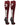 MadSportsStuff socks #37 / Small Player Id Jersey Number Socks Over the Calf Length Maroon White