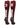MadSportsStuff socks #38 / Large Player Id Jersey Number Socks Over the Calf Length Maroon White