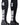 MadSportsStuff socks #41 / Small Player Id Jersey Number Socks Over the Calf Length Black White
