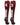 MadSportsStuff socks #43 / Large Player Id Jersey Number Socks Over the Calf Length Maroon White