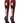 MadSportsStuff socks #44 / Large Player Id Jersey Number Socks Over the Calf Length Maroon White