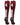 MadSportsStuff socks #44 / Medium Player Id Jersey Number Socks Over the Calf Length Maroon White