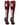 MadSportsStuff socks #45 / Large Player Id Jersey Number Socks Over the Calf Length Maroon White