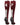 MadSportsStuff socks #47 / Large Player Id Jersey Number Socks Over the Calf Length Maroon White