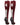 MadSportsStuff socks #48 / Large Player Id Jersey Number Socks Over the Calf Length Maroon White