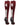 MadSportsStuff socks #49 / Large Player Id Jersey Number Socks Over the Calf Length Maroon White
