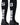 MadSportsStuff socks #50 / Small Player Id Jersey Number Socks Over the Calf Length Black White