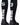 MadSportsStuff socks #53 / Medium Player Id Jersey Number Socks Over the Calf Length Black White