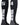 MadSportsStuff socks #54 / Large Player Id Jersey Number Socks Over the Calf Length Black White