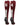 MadSportsStuff socks #54 / Large Player Id Jersey Number Socks Over the Calf Length Maroon White