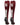 MadSportsStuff socks #55 / Large Player Id Jersey Number Socks Over the Calf Length Maroon White
