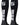 MadSportsStuff socks #55 / Medium Player Id Jersey Number Socks Over the Calf Length Black White