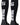MadSportsStuff socks #56 / Small Player Id Jersey Number Socks Over the Calf Length Black White