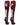 MadSportsStuff socks #57 / Small Player Id Jersey Number Socks Over the Calf Length Maroon White