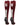 MadSportsStuff socks #58 / Large Player Id Jersey Number Socks Over the Calf Length Maroon White