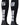 MadSportsStuff socks #58 / Medium Player Id Jersey Number Socks Over the Calf Length Black White