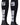 MadSportsStuff socks #59 / Medium Player Id Jersey Number Socks Over the Calf Length Black White