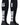 MadSportsStuff socks #61 / Medium Player Id Jersey Number Socks Over the Calf Length Black White