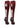 MadSportsStuff socks #61 / Medium Player Id Jersey Number Socks Over the Calf Length Maroon White
