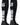 MadSportsStuff socks #62 / Large Player Id Jersey Number Socks Over the Calf Length Black White