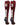 MadSportsStuff socks #63 / Large Player Id Jersey Number Socks Over the Calf Length Maroon White