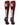 MadSportsStuff socks #65 / Small Player Id Jersey Number Socks Over the Calf Length Maroon White