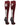MadSportsStuff socks #67 / Large Player Id Jersey Number Socks Over the Calf Length Maroon White