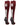MadSportsStuff socks #68 / Large Player Id Jersey Number Socks Over the Calf Length Maroon White
