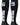 MadSportsStuff socks #69 / Small Player Id Jersey Number Socks Over the Calf Length Black White