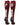 MadSportsStuff socks #70 / Large Player Id Jersey Number Socks Over the Calf Length Maroon White