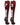 MadSportsStuff socks #73 / Large Player Id Jersey Number Socks Over the Calf Length Maroon White