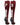 MadSportsStuff socks #73 / Small Player Id Jersey Number Socks Over the Calf Length Maroon White