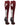 MadSportsStuff socks #74 / Large Player Id Jersey Number Socks Over the Calf Length Maroon White