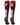 MadSportsStuff socks #75 / Large Player Id Jersey Number Socks Over the Calf Length Maroon White