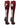 MadSportsStuff socks #76 / Large Player Id Jersey Number Socks Over the Calf Length Maroon White
