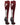 MadSportsStuff socks #77 / Large Player Id Jersey Number Socks Over the Calf Length Maroon White