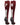 MadSportsStuff socks #78 / Large Player Id Jersey Number Socks Over the Calf Length Maroon White