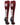 MadSportsStuff socks #80 / Small Player Id Jersey Number Socks Over the Calf Length Maroon White