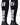 MadSportsStuff socks #85 / Medium Player Id Jersey Number Socks Over the Calf Length Black White