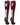 MadSportsStuff socks #87 / Large Player Id Jersey Number Socks Over the Calf Length Maroon White