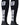 MadSportsStuff socks #88 / Small Player Id Jersey Number Socks Over the Calf Length Black White